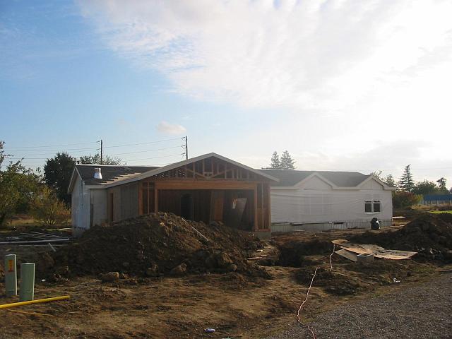 Stucco 5 Here are shots of another home both before and after the stucco finish.